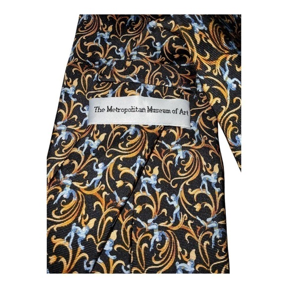 The Metropolitan Museum of Art Men’s 100% Silk Tie made in Italy - Picture 8 of 13